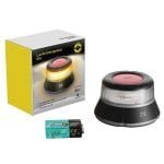 Notleuchte ZTE E1 V16 Homologada DGT Geolokalisiert Magnetbasis IP54 Bernstein