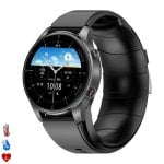 Dam Electronics P50 Bluetooth 43mm LCD Schwarz IP65 Blutdruckmessung SpO2 Schlaftracking