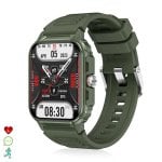 Dam Electronics Y1 Bluetooth 1,85" TFT Preto IP67 Monitor Cardíaco SpO2 Pressão Sono