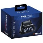 Indeca Base de Carga com Relógio Despertador e RGB para PS5 DualSense / DualSense Edge