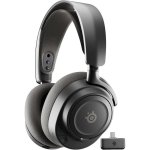 Auriculares Steelseries Arctis Nova 7P Gen 2 inalámbricos Bluetooth 2.4 GHz Gaming Cancelación de Ruido negros