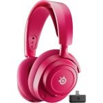 Auriculaires Steelseries Arctis Nova 7P Gen 2 sans fil Bluetooth et 2,4 GHz Gaming avec annulation de bruit magenta