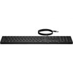 Tastiera a membrana HP 320K Layout IT USB full-size silenziosa Copilot