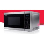 Microondas Sharp YC-MS02E-S 20 Litros 800W Pantalla LED 8 Programas Automáticos
