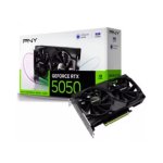 Tarjeta Gráfica PNY GeForce RTX 5050 8GB GDDR6 Dual Fan Reflex 2 RTX AI DLSS4