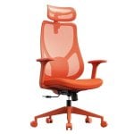 Sense7 Moyo Silla de Oficina Ergonómica Ajustable Naranja