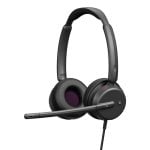 Auriculaires Epos IMPACT 460T filaires USB-C avec annulation de bruit pour appels et musique noirs