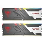 Mémoire RAM Patriot Viper Venom 32GB 2x16GB DDR5 6000MHz CL36 RGB Intel XMP Noir Blanc