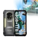 Blackview Xplore 2 16GB 1TB 6.73" AMOLED 3.2K 120Hz 5G Dual SIM Proiettore 20000mAh IP69K Android Nero