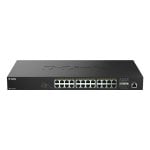 D-Link DMS-1250-28P/E Switch Géré L2 2.5G Ethernet PoE 24x RJ-45 4x SFP+ Rack