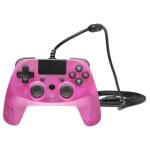 Mando Snakebyte GAME:PAD 4S Alámbrico para PS4 y PS3 Rosa Camo