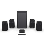 Barre de Son Sonore Hisense HT Saturn 4.1.2 720W Bluetooth WiFi Dolby Atmos Noir