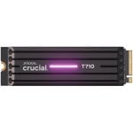 Disque Dur Crucial T710 2TB M.2 NVMe PCIe 5.0 14500MB/s Dissipateur Thermique