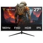 Monitor Yeyian Elysium27 YMF-IPF27-M1 27" FullHD 180Hz Fast IPS 1ms FreeSync HDR Altoparlanti