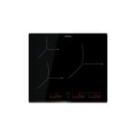 Placa de inducción Edesa EIM-6330 B 3 Zonas Integrada 59 cm Negro