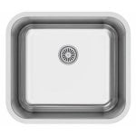 Cata CB 45-40 Unterbauspüle 1 Becken Edelstahl 450 x 445 mm