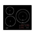 Placa de Inducción Cata INSB 6028 BK Integrada 60 cm 3 Zonas Negra