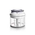 Picadora manual de alimentos Ibili 750350, 3 cuchillas inox, base antideslizante, 130 mm x 125 mm