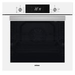 Horno Multifunción Edesa EOE-7040 WH 80L 60cm Pirolítico A Pantalla Blanco