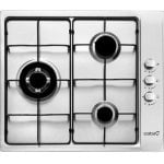 Encimera de Gas Cata GI 6021 X 3 Zonas 60 cm Acero Inoxidable