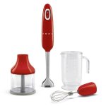 Batidora de inmersión Smeg HBF03RDEU 700 W Rojo