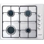 Placa de gas Cata GI 6004 X 4 zonas Acero inoxidable Integrada
