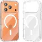Funda para móvil Vention Concise Impact Dura Transparente con MagSafe PC TPU para iPhone 17 Pro