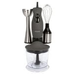 Bomann SMS 6055 CB Stabmixer-Set 3-in-1 400W Edelstahl/Grau
