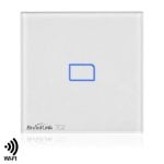 Interruptor Táctil Wifi 1 Pulsador Dam Electronics Control Remoto RF 433MHz