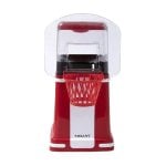 Dam Electronics Retro Popcornmaschine mit Basketballkorb 1200W Heißluft
