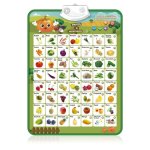 Dam Electronics Abbecedario Elettronico Interattivo con Frutta e Verdura per Apprendimento Inglese
