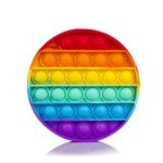 Bubble Pop It Jouet Sensoriel Antistress Rond Multicolore Dam Electronics