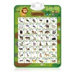 Abécédaire électronique interactif avec animaux et poster musical Dam Electronics