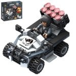 Dam Electronics Mini Militär-Artilleriewagen Bausatz 122 Teile