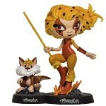 Figura Iron Studios & Minico Thundercats - Cheetara & Snarf