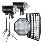 Kit Flash Studio Godox DP400III Duo Wireless 400Ws Bowens S