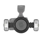 Flash fotográfico Godox MF12 K2 kit macro dual 2.4G recargable TTL