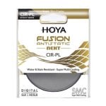 Filtre polarisant Hoya Fusion Antistatic Next CIR-PL 55 mm aluminium antistatique