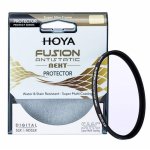 Filtre de protection Hoya Fusion Antistatic Next 77 mm aluminium antistatique