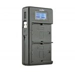 Carregador Duplo Jupio para Canon LP-E6 LP-E6N Display LCD Powerbank