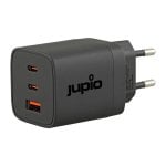 Carregador USB Jupio UTC0040 60W GaN Triplo USB-A Quick Charge USB-C PD PPS