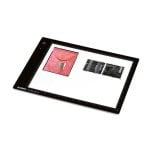 Mesa de luz KAISER Slimlite Plano LED Extra-plana 22 x 32 cm bateria recarregável