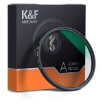 Filtro fotografico K&F CONCEPT Nano Serie A Slim CPL 58mm antiriflesso