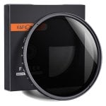 Filtro ND variabile K&F CONCEPT Nano B Series ND2-400 82mm alluminio