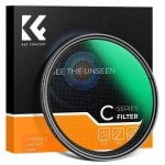 Filtro fotografico K&F Concept Nano C Star 4-8 Line 77mm rotabile effetto stella