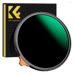 Filtre ND variable K&F CONCEPT Nano-X ND3-1000 58mm cadre aluminium 28 couches