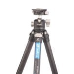 Treppiede Leofoto LS-254C+LH30 Carbonio 4 Sezioni Ultra Compatto 8 kg