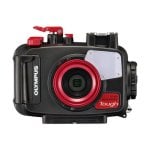 Funda cámara Olympus PT-059 TG-6 TG-7 sumergible 45 m policarbonato negra