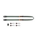 Correia Peak Design Leash Sage ajustável couro nylon para câmaras até 90kg
