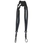 Harnais para prismáticos Caruba EMF-1 correas elásticas ajustables y pieza central de cuero